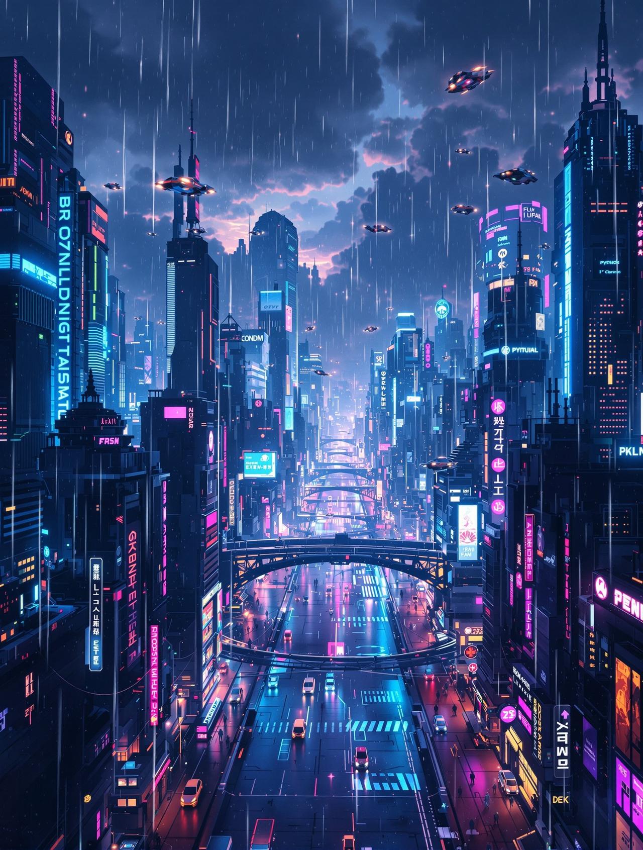 飞马影视赛博都市2077：国产科幻动画大作