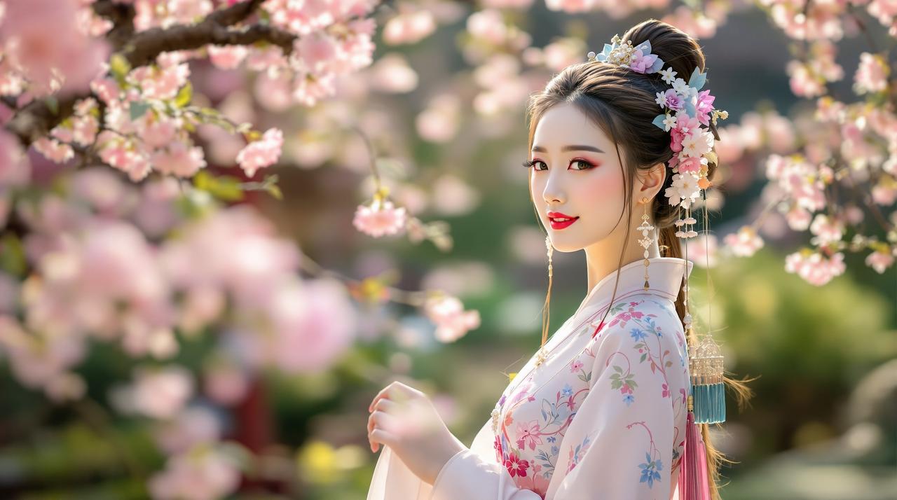 飞马影视古风汉服摄影教程：如何在普通公园拍出大片感